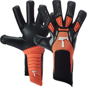 T1TAN goalie gloves for adult keepers, goalkeeper gloves men & women, negative cut soccer gloves with 4mm pro grip – various sizes and colors