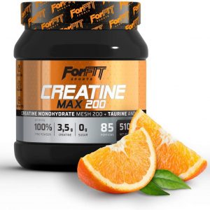 ForFIT Sports Creatine Max Creatine + Taurine Powder, 510g – 85 Servings, Orange