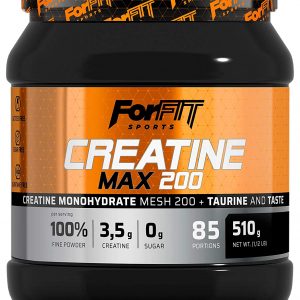 ForFIT Sports Creatine Max Creatine + Taurine Powder, 510g – 85 Servings, Orange