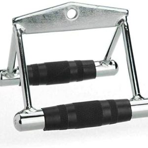 Kabalo Multi Gym V Handle Attachment Training Grip Bar Double Seated Row Lat Twin Cable