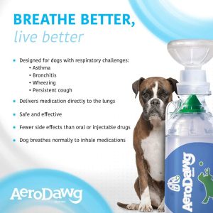 KATIX Aerodawg Canine Aero Chamber Small For Dogs Less Than 20Lb