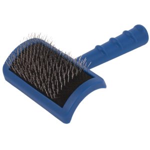 Show Tech Dog & Cat Professional Slicker Brush for Grooming with Extra Long Firm Pins