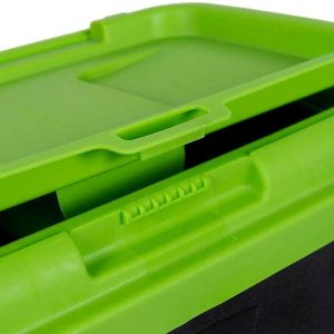 Pet Dry Food Storage Bin Container Dog Cat Animal Bird Seeds Storage Box Tub (Green)