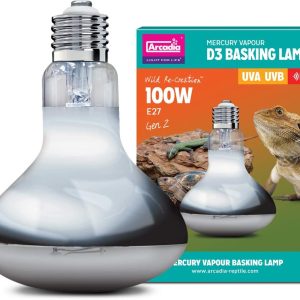 Arcadia D3 UV Basking Lamp, 100 W, E27