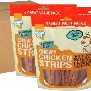 Good Boy Pawsley & Co Chicken Strips 350g (Pack of 3)